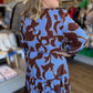 Forgive & Forget Plus-Size Abstract Mini Dress