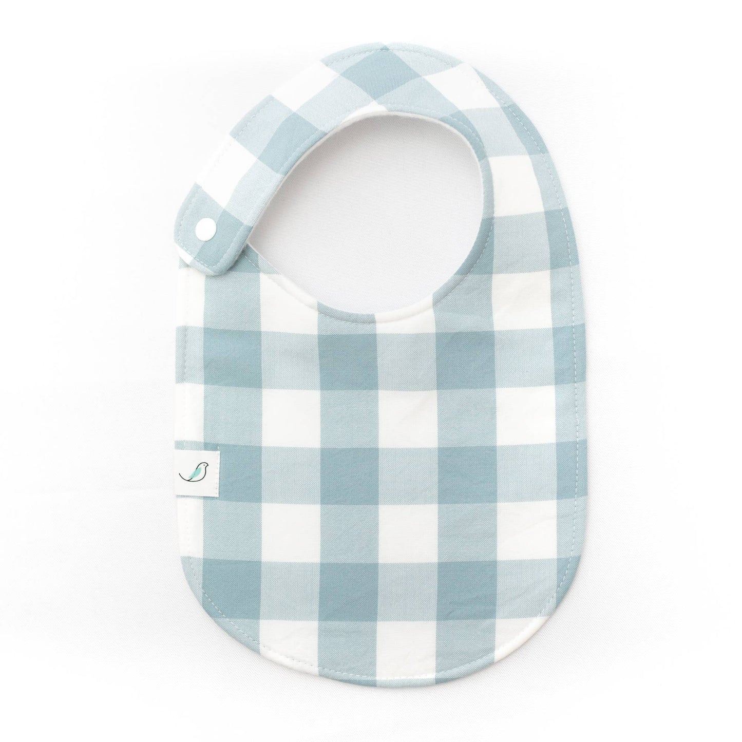 Gingham Snap Infant/Toddler Bib