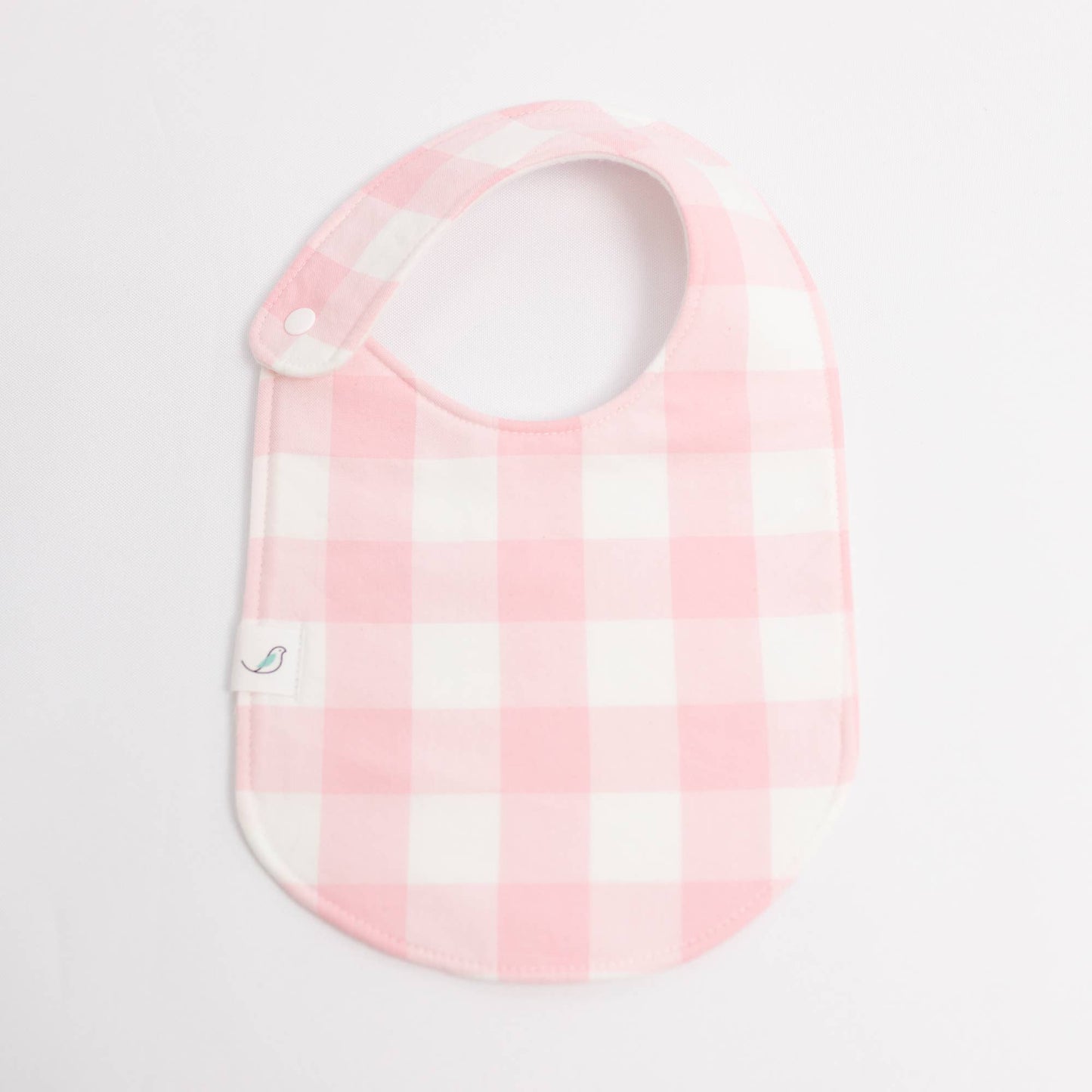 Gingham Snap Infant/Toddler Bib
