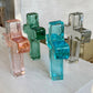 "Keep Shining" Aqua Glass Cross in Gift Box