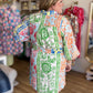 Guest of Honor Curvy Botanical Mini Dress