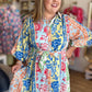 Guest of Honor Curvy Botanical Mini Dress