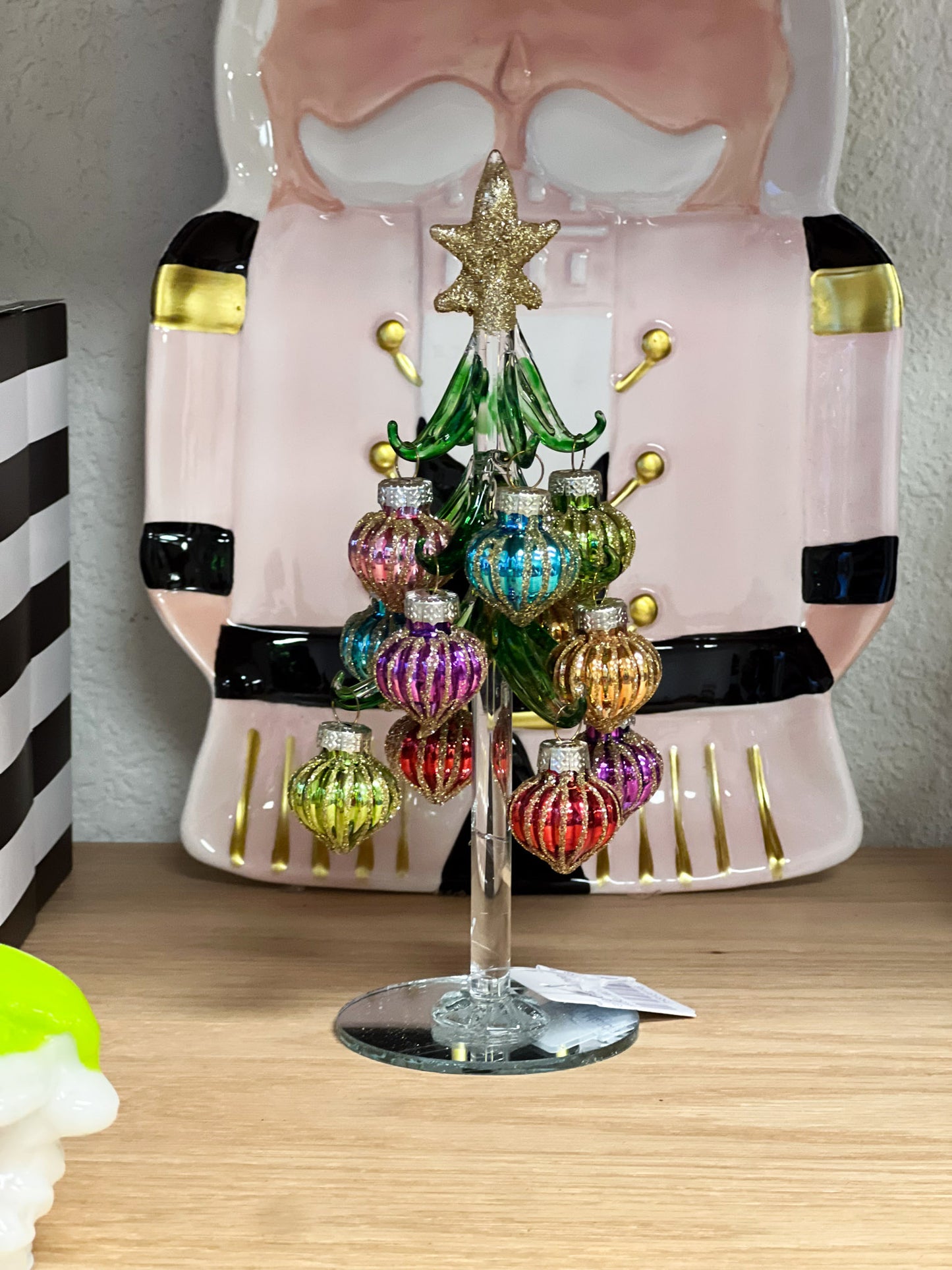 Handmade Glass Tree with Balls