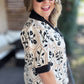 Happy Honeybee Curvy Embroidered Top