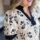 Happy Honeybee Curvy Embroidered Top