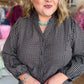 Harvest Heirloom Curvy Plaid Long Sleeve Top
