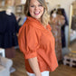 Hey there, Stud Curvy Copper Studded Shirt