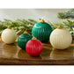 High-Gloss Ornament Ball Candles