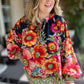 In Fall Bloom Plus-Size Floral Top