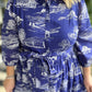It Takes a Village Plus-Size Toile Maxi Dress