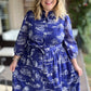 It Takes a Village Plus-Size Toile Maxi Dress