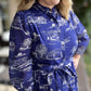 It Takes a Village Plus-Size Toile Maxi Dress