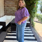 Judy Blue Mid Rise Claudia Ankle Wide Medium Wash Jeans