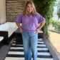 Judy Blue Mid Rise Claudia Ankle Wide Medium Wash Jeans