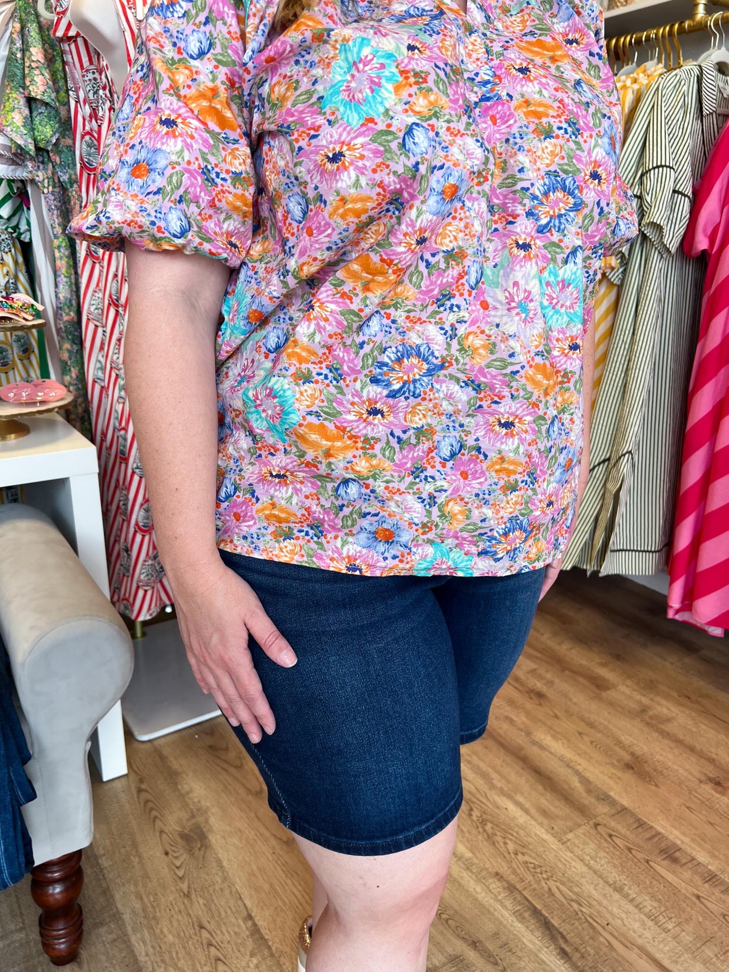 Judy Blue Plus-Size Dark Wash Shorts