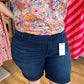 Judy Blue Plus-Size Dark Wash Shorts