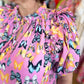"Come Fly with Me" Pink Butterfly Blouse