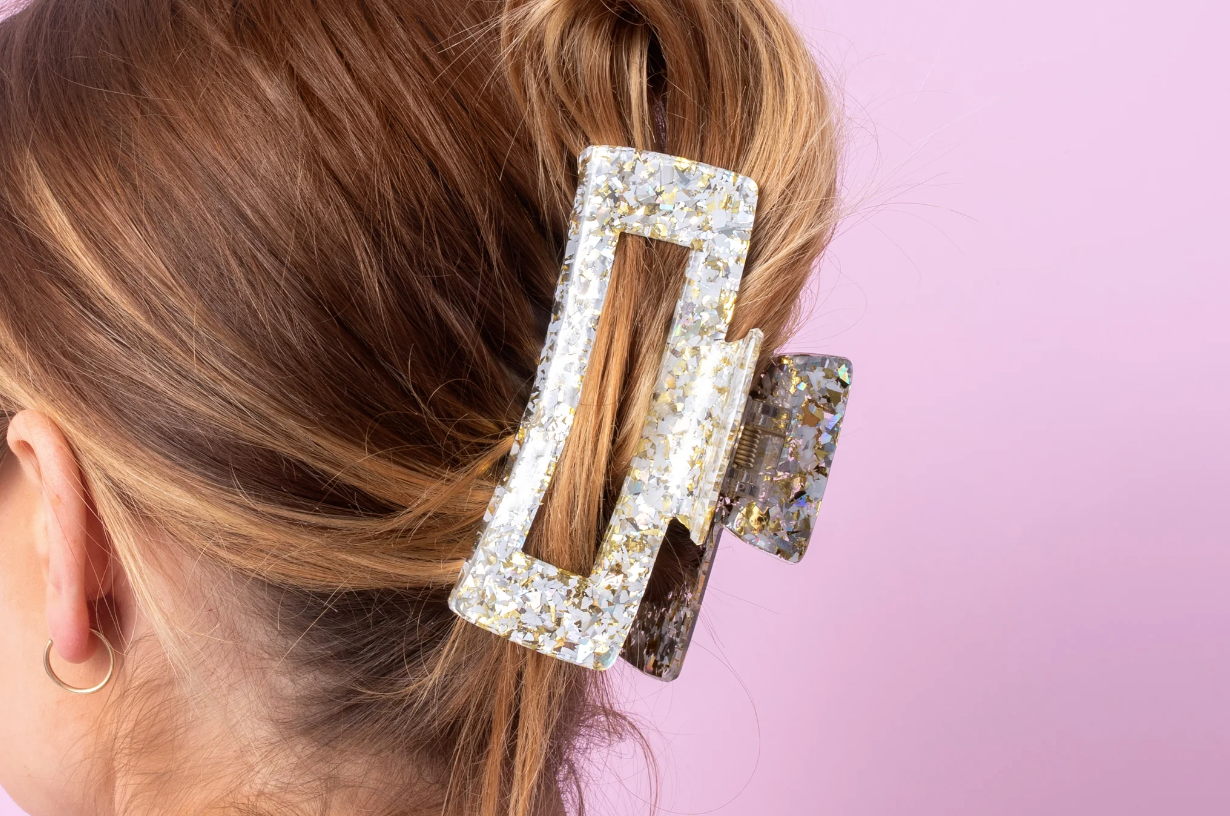 Confetti Claw Clip
