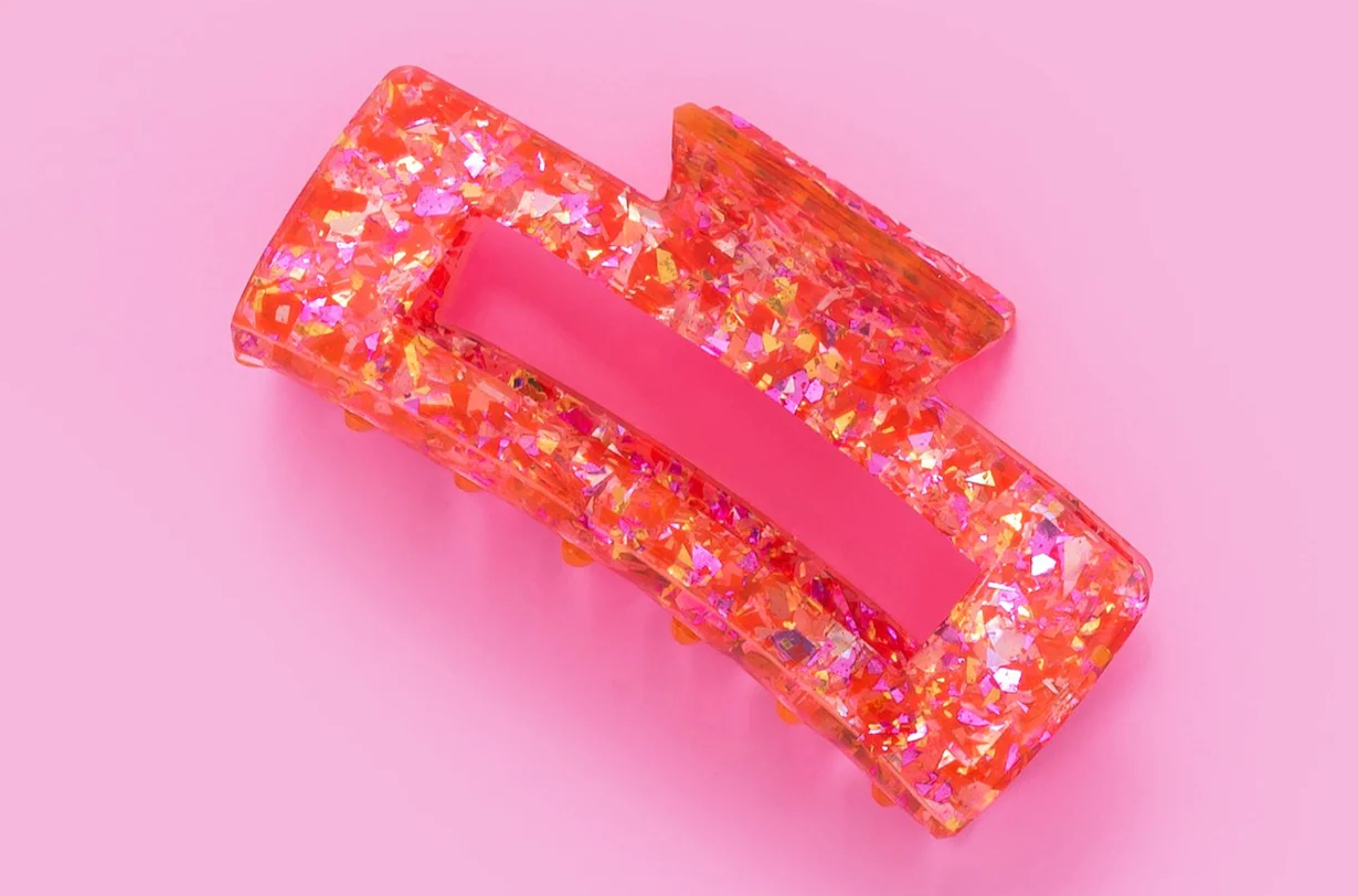 Confetti Claw Clip