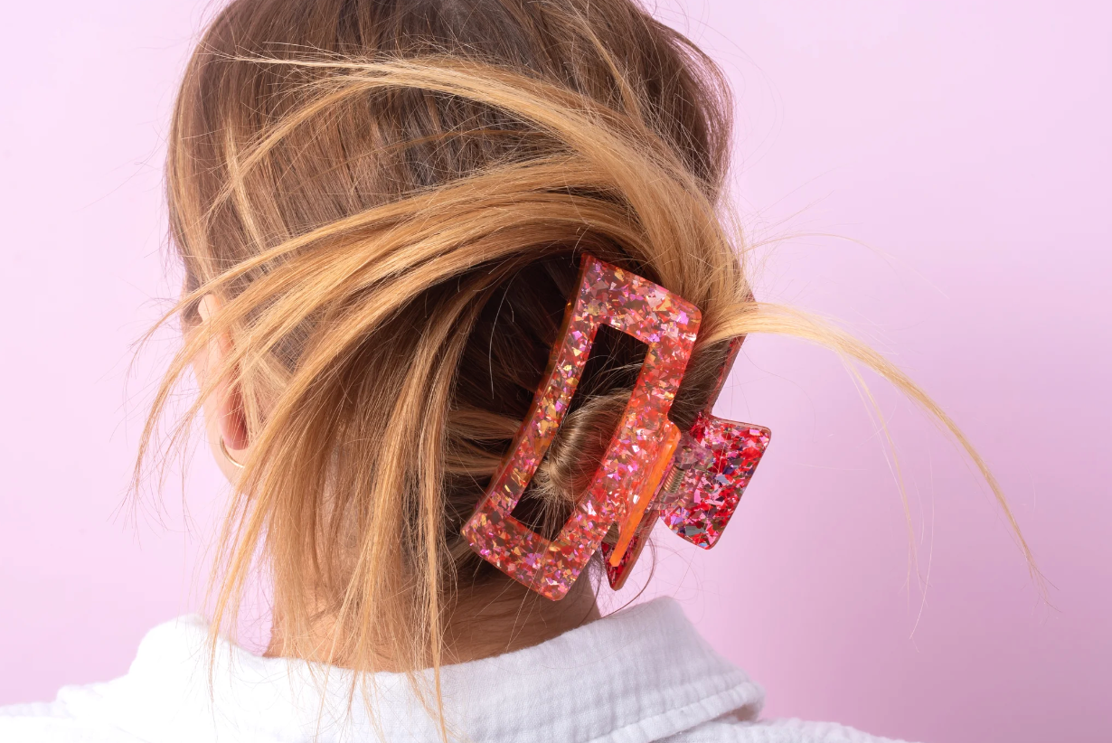 Confetti Claw Clip