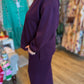 Deeply Madly Truly Plus-Size Purple Textured Set