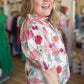 RESTOCKED! "Vintage Violets" Curvy Floral Top