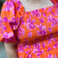 Bellini & Brunch Plus-Size Floral Smocked Maxi Dress