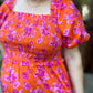 Bellini & Brunch Plus-Size Floral Smocked Maxi Dress