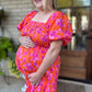 Bellini & Brunch Plus-Size Floral Smocked Maxi Dress