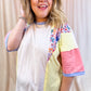 Everyday Moments Plus-Size Colorblock Tee
