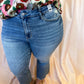 Judy Blue Plus-Size Mid-Rise Vintage Wash Kick Flare Jean