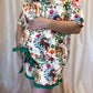 Jungle Oasis Ruffle Pajama Set