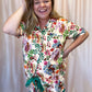 Jungle Oasis Ruffle Pajama Set