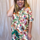 Jungle Oasis Ruffle Pajama Set