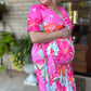 Let's Promenade Plus-Size Floral Maxi Dress