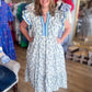 Mint for More Sunshine Curvy Floral Midi Dress