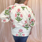 Picking Peonies Curvy Cream & Pink Floral Top
