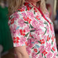 "Baby, You're a Firework" Watercolor Floral Dress