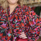 "Darling Details" Floral Blouse
