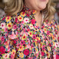 "Rejoice in the Day" Curvy Floral Mini Dress