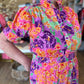 "Garden Party" Floral Smock Waist Tier Maxi Dress | KARLIE