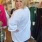 "Holly Jolly Vibes" Plus-Size Multicolor Christmas Sweatshirt - FINAL SALE