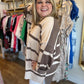 "I'll Have the Tiramisu" Mocha Stripe Sweater
