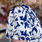 PRE-ORDER "Springtime in Savannah" Curvy Blue Floral Midi Dress