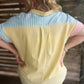 "Take Me Out to the Ballgame" Curvy Striped Button Up