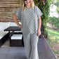 Like a Diamond Plus-Size Black & White Set