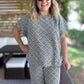 Like a Diamond Plus-Size Black & White Set