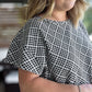 Like a Diamond Plus-Size Black & White Set