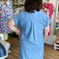 Livin' Easy Curvy Denim Midi Dress