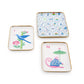 Mahjong Tile Metal Trinket Tray